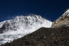 47 Mount Everest Northeast Ridge And North Face As The Trail Curves Around Changtse on East Rongbuk Glacier On The Way To Mount Everest North Face Advanced Base Camp In Tibet.jpg